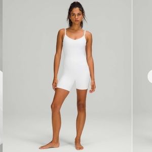Lululemon Ribbed Contoured Unitard 6" L